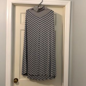 Maternity maxi skirt